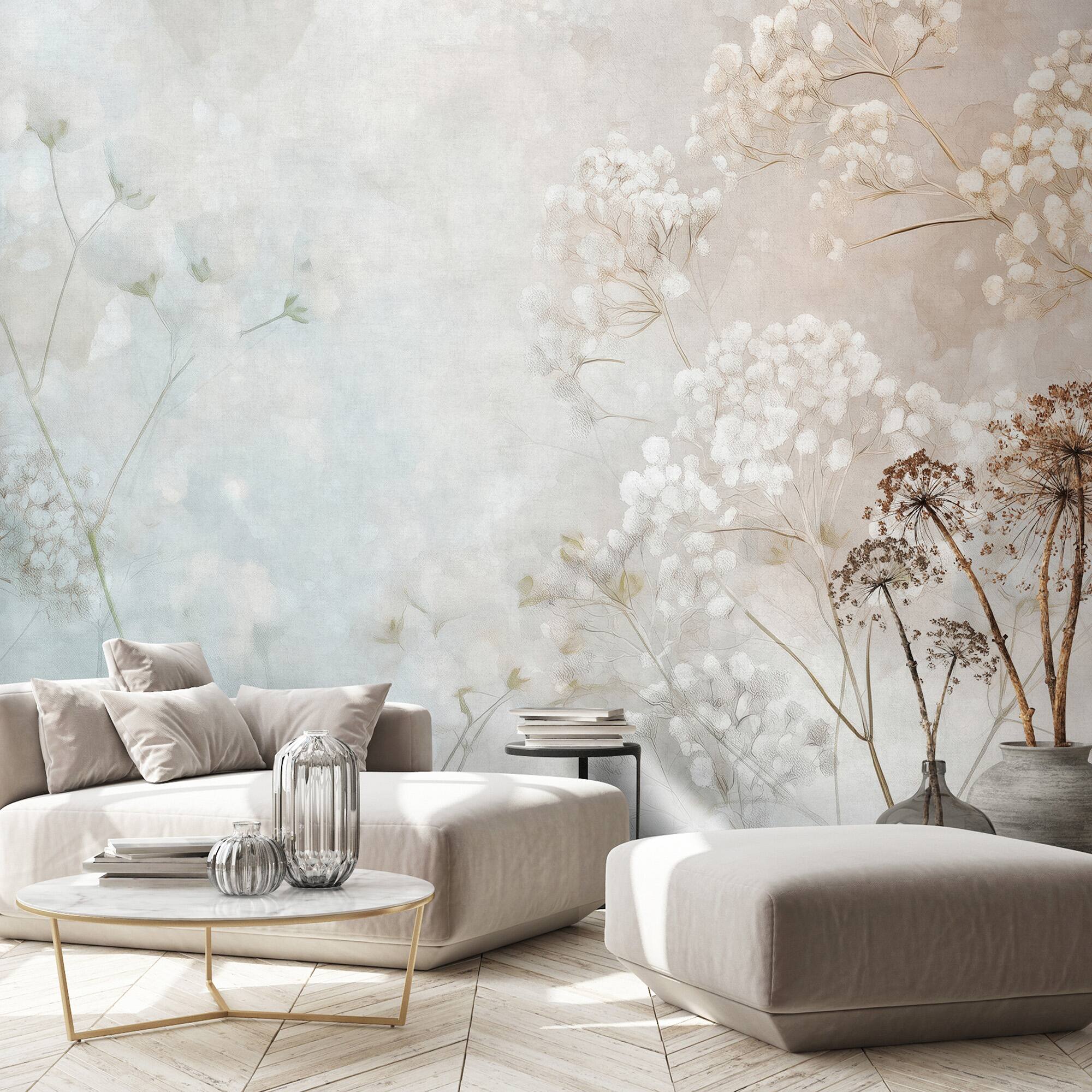Designs Direct Soft Promise Blue Wall Mural